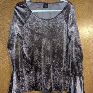 Boho LG Femme Velvet Blouse